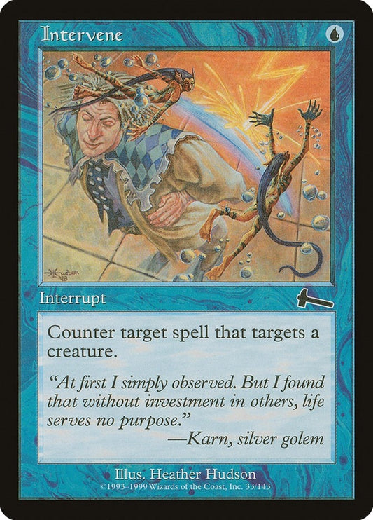 Image for Intervene (33) (Urza's Legacy) - Magic: The Gathering