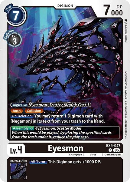 Image for Eyesmon (EX9-047 C) (Versus Monsters) - Digimon Card Game