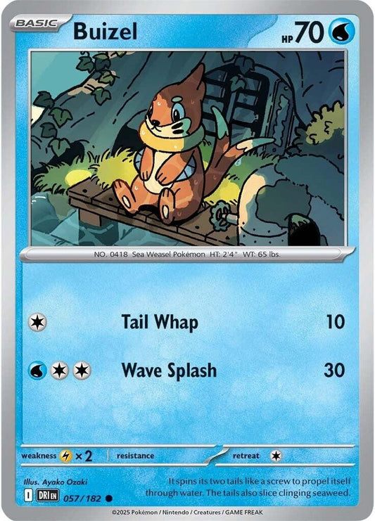 Image for Buizel (057/182) (SV10: Destined Rivals) - Pokemon