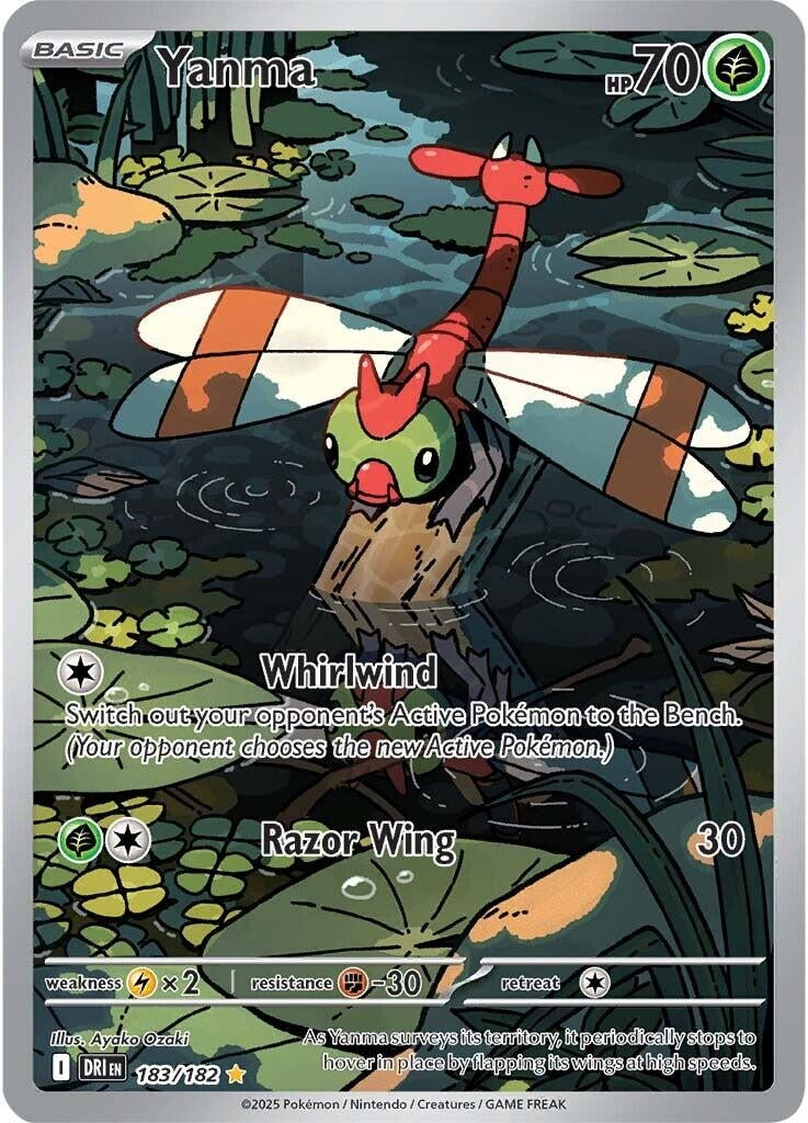Image for Yanma (183/182) (SV10: Destined Rivals) - Pokemon