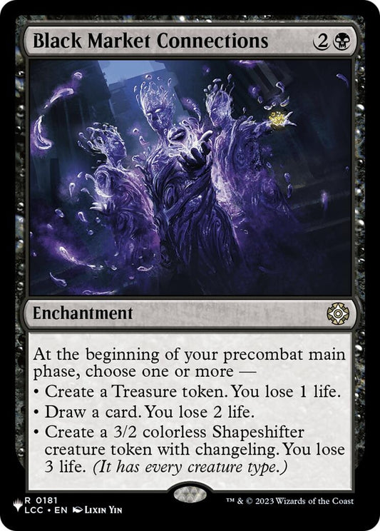 Image for Black Market Connections (181) (The List Reprints) - Magic: The Gathering