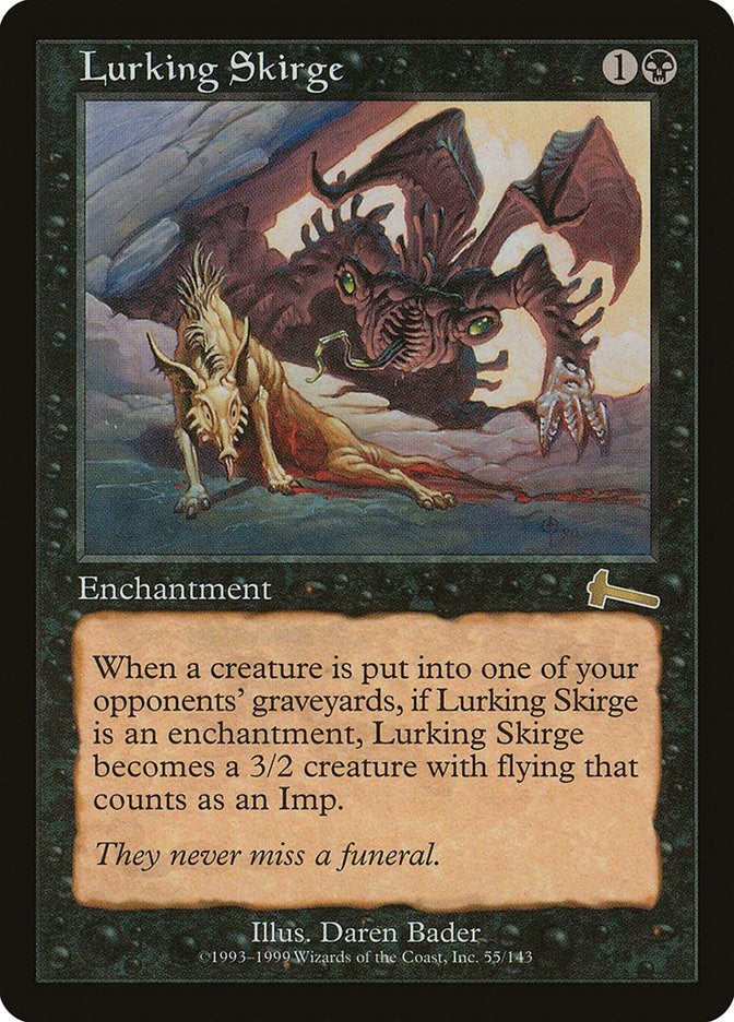 Image for Lurking Skirge (55) (Urza's Legacy) - Magic: The Gathering