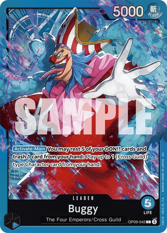 Image for Buggy (OP09-042) (OP09-042) (Starter Deck 25: BLUE Buggy) - One Piece Card Game