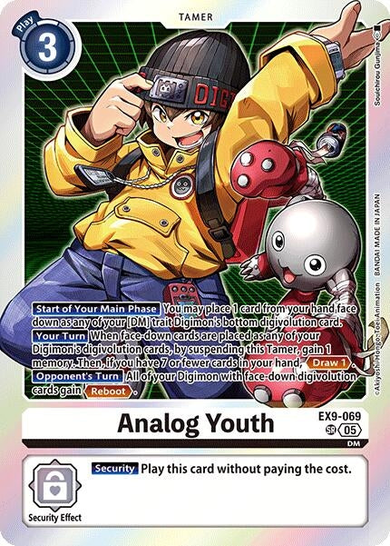 Image for Analog Youth (EX9-069 SR) (Versus Monsters) - Digimon Card Game