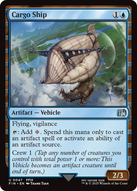 Image for Cargo Ship (47) (FINAL FANTASY) - Magic: The Gathering