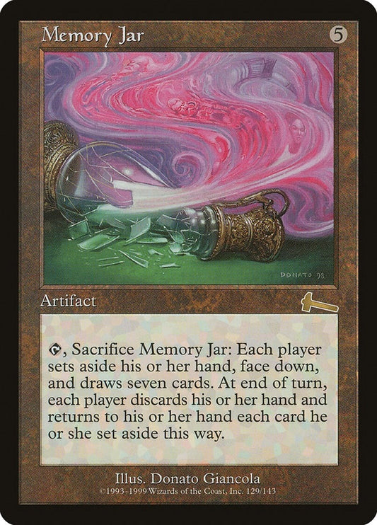Image for Memory Jar (129) (Urza's Legacy) - Magic: The Gathering