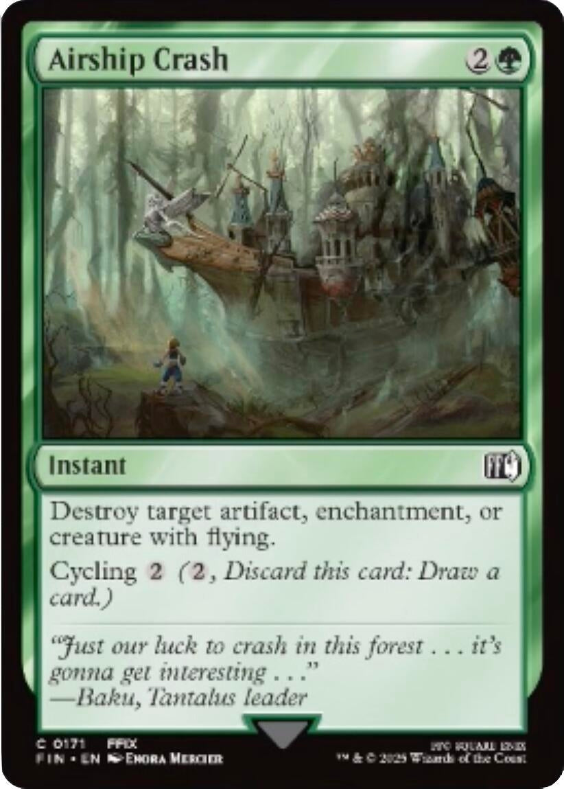 Image for Airship Crash (171) (FINAL FANTASY) - Magic: The Gathering