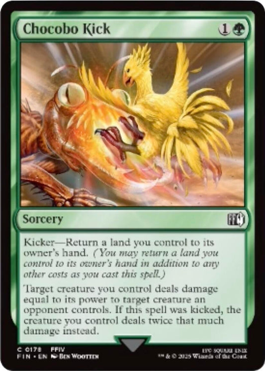 Image for Chocobo Kick (178) (FINAL FANTASY) - Magic: The Gathering