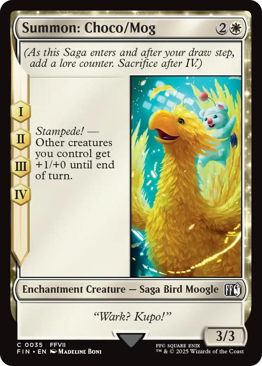 Image for Summon: Choco/Mog (35) (FINAL FANTASY) - Magic: The Gathering