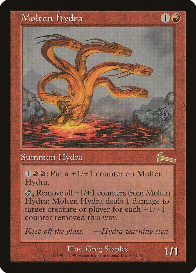 Image for Molten Hydra (85) (Urza's Legacy) - Magic: The Gathering