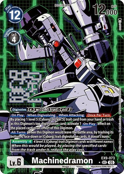 Image for Machinedramon (Alternate Art) (EX9-073 SEC) (Versus Monsters) - Digimon Card Game
