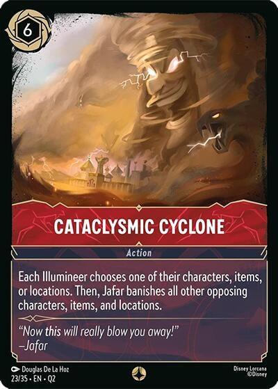 Image for Cataclysmic Cyclone (23/35) (Illumineer's Quest: Palace Heist) - Disney Lorcana