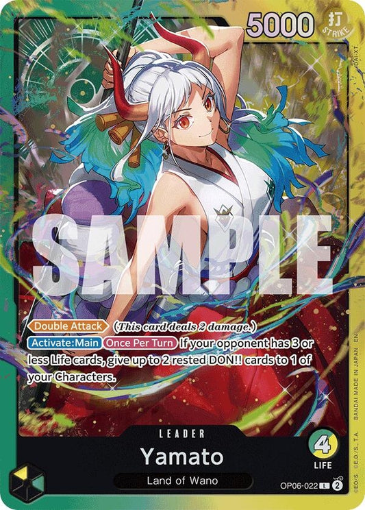 Image for Yamato (OP06-022) (OP06-022) (Starter Deck 28: GREEN/YELLOW Yamato) - One Piece Card Game