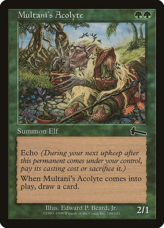 Image for Multani's Acolyte (108) (Urza's Legacy) - Magic: The Gathering