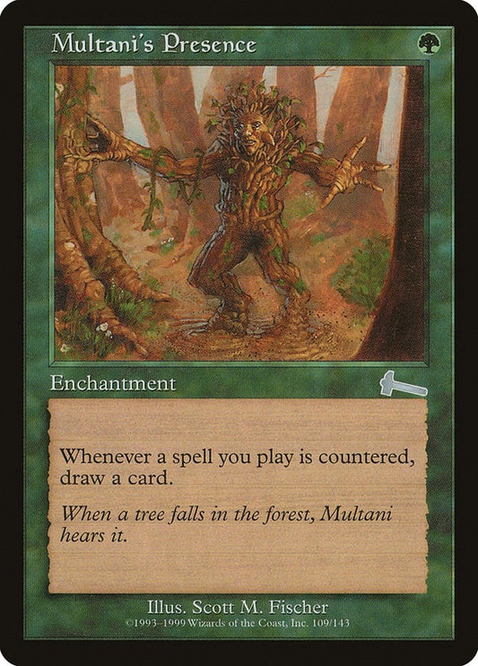 Image for Multani's Presence (109) (Urza's Legacy) - Magic: The Gathering