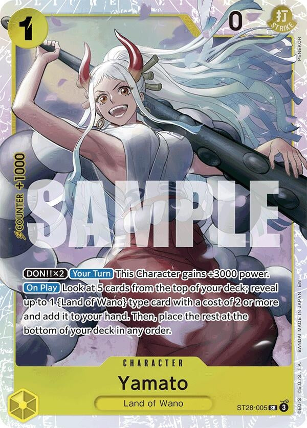 Image for Yamato (ST28-005) (Starter Deck 28: GREEN/YELLOW Yamato) - One Piece Card Game