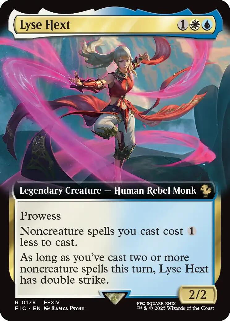 Image for Lyse Hext (Extended Art) (178) (Commander: FINAL FANTASY) - Magic: The Gathering
