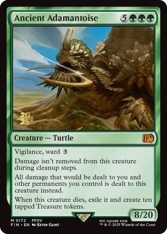 Image for Ancient Adamantoise (172) (Prerelease Cards) - Magic: The Gathering