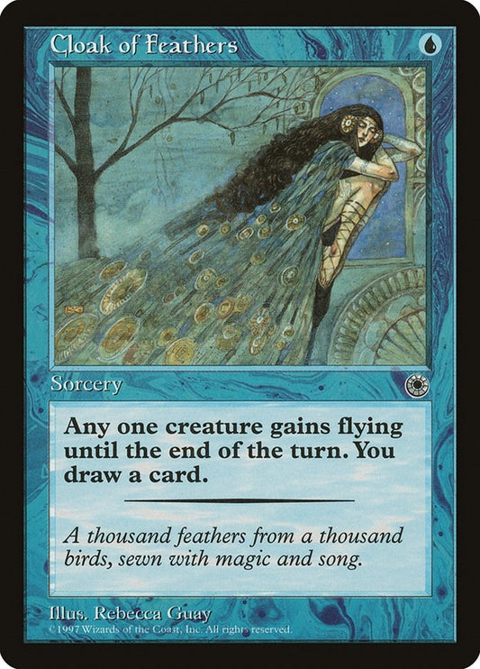 Image for Cloak of Feathers (Portal) - Magic: The Gathering