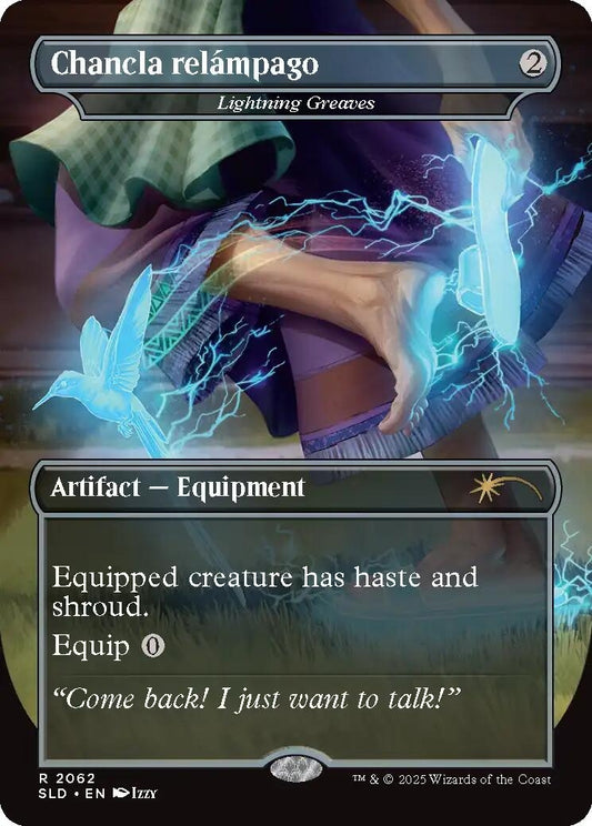 Image for Chancla relámpago - Lightning Greaves (2062) (Secret Lair Drop Series) - Magic: The Gathering