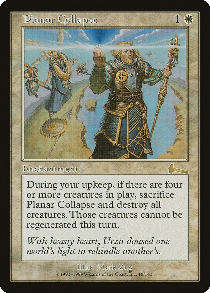 Image for Planar Collapse (18) (Urza's Legacy) - Magic: The Gathering