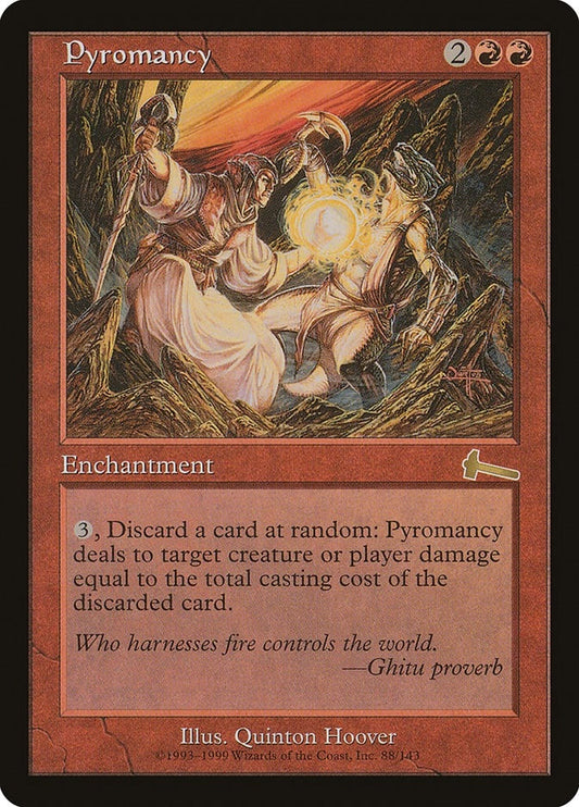 Image for Pyromancy (88) (Urza's Legacy) - Magic: The Gathering