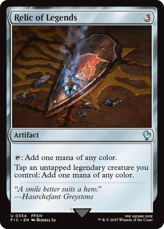 Image for Relic of Legends (Surge Foil) (354) (Commander: FINAL FANTASY) - Magic: The Gathering