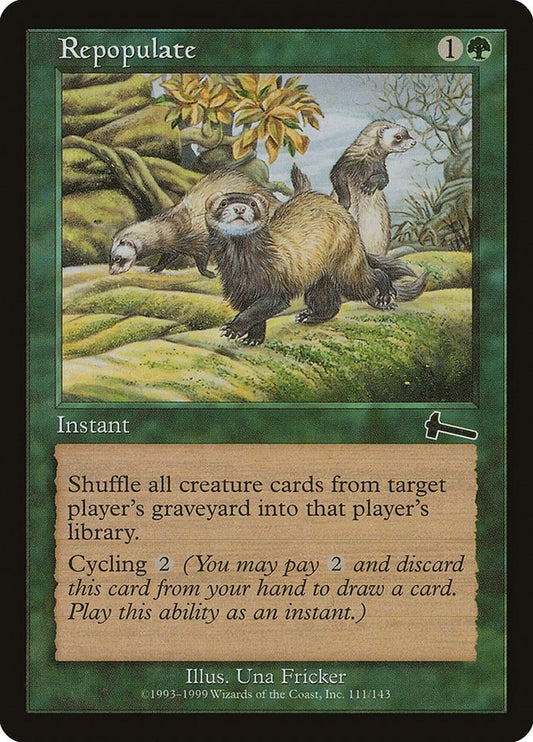 Image for Repopulate (111) (Urza's Legacy) - Magic: The Gathering