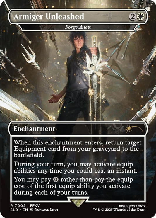 Image for Armiger Unleashed - Forge Anew (7002) (Secret Lair Drop Series) - Magic: The Gathering