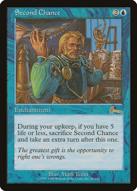 Image for Second Chance (41) (Urza's Legacy) - Magic: The Gathering