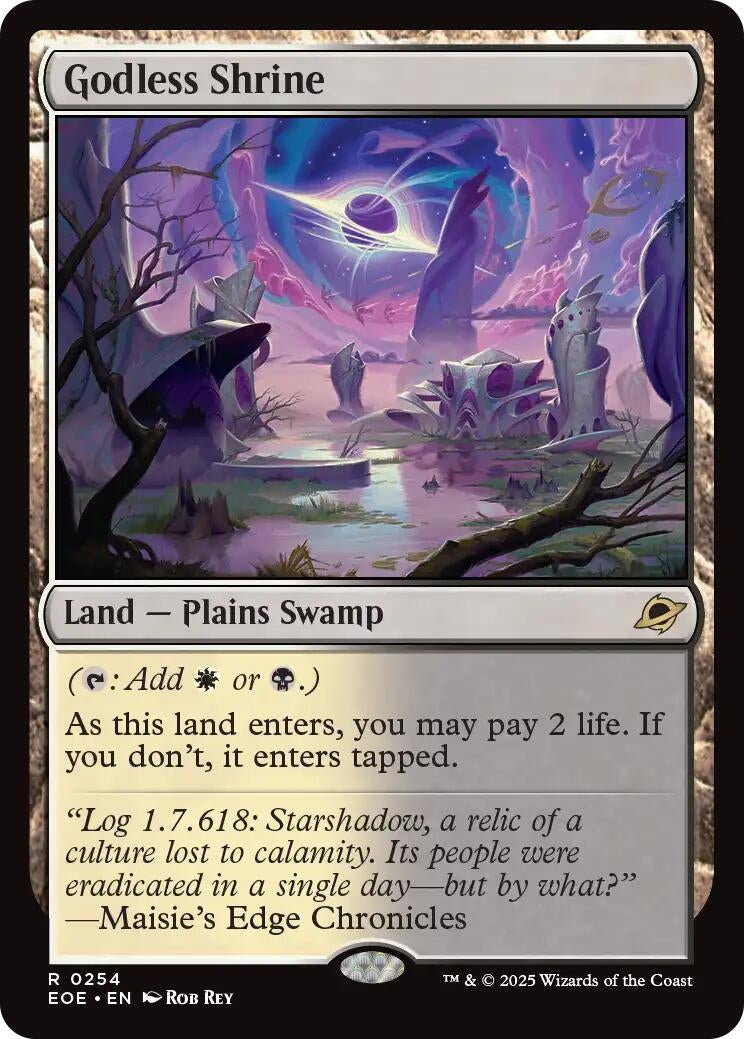 Image for Godless Shrine (254) (Edge of Eternities) - Magic: The Gathering