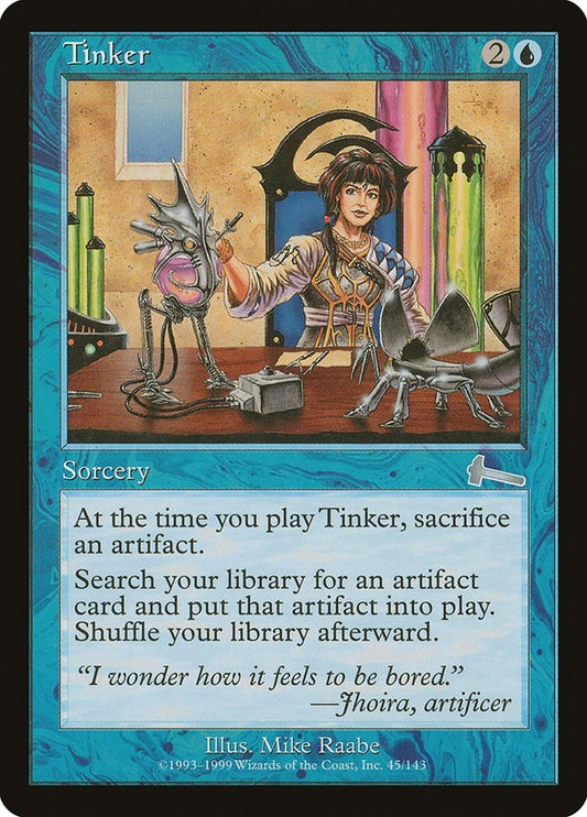 Image for Tinker (45) (Urza's Legacy) - Magic: The Gathering
