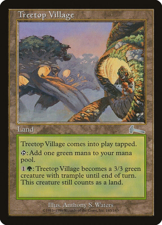 Image for Treetop Village (143) (Urza's Legacy) - Magic: The Gathering