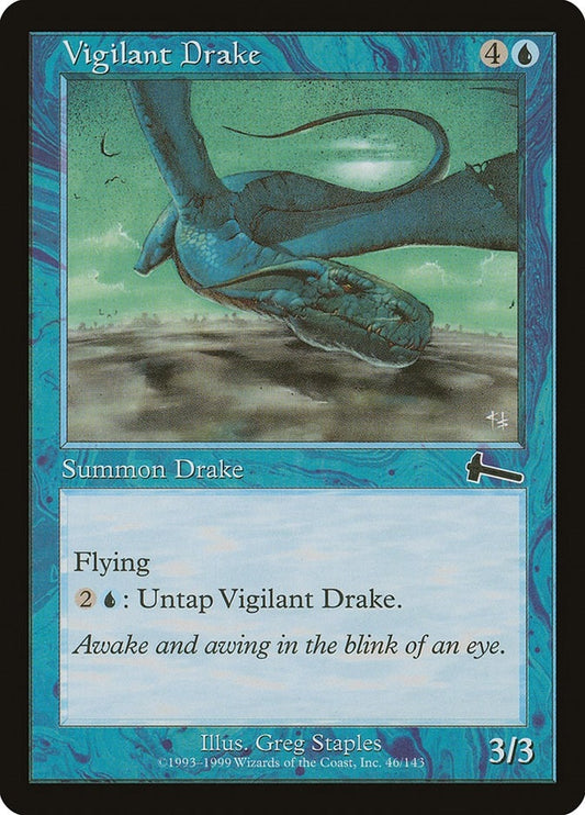 Image for Vigilant Drake (46) (Urza's Legacy) - Magic: The Gathering