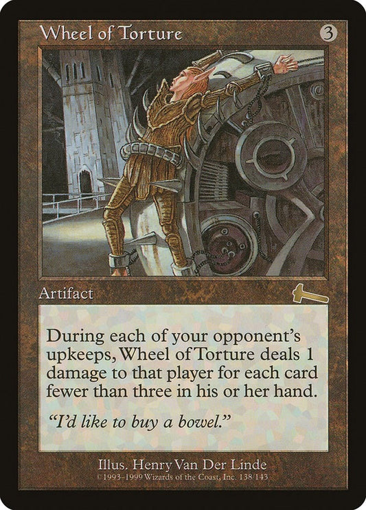 Image for Wheel of Torture (138) (Urza's Legacy) - Magic: The Gathering