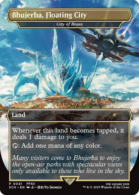 Image for Bhujerba, Floating City - City of Brass (41) (Game Day & Store Championship Promos) - Magic: The Gathering
