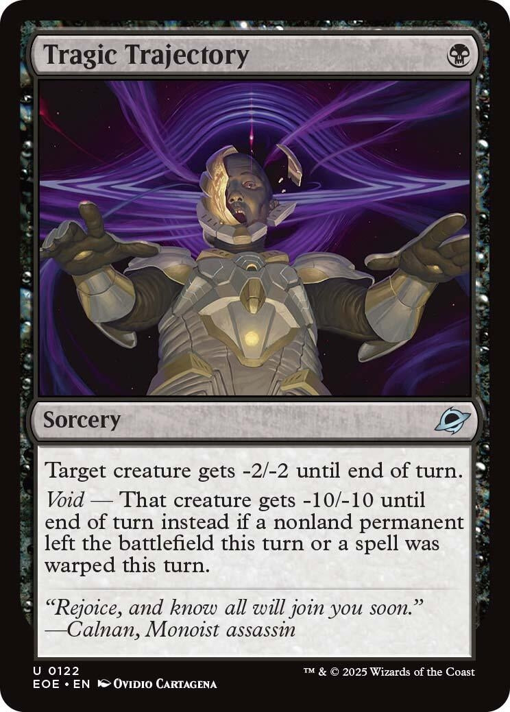 Image for Tragic Trajectory (122) (Edge of Eternities) - Magic: The Gathering