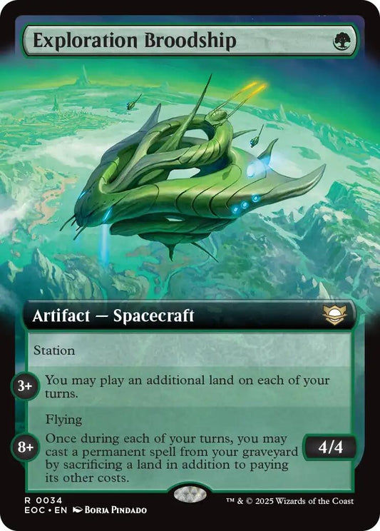 Image for Exploration Broodship (Extended Art) (34) (Commander: Edge of Eternities) - Magic: The Gathering
