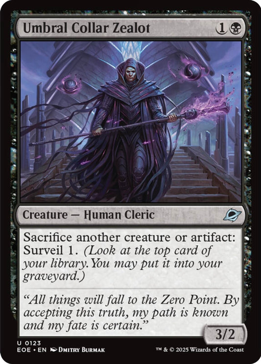 Image for Umbral Collar Zealot (123) (Edge of Eternities) - Magic: The Gathering