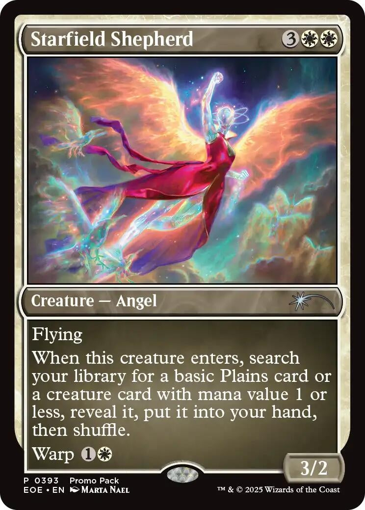 Image for Starfield Shepherd (393) (Promo Pack: Edge of Eternities) - Magic: The Gathering