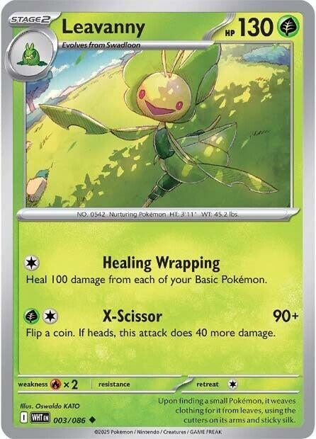 Image for Leavanny (003/086) (SV: White Flare) - Pokemon