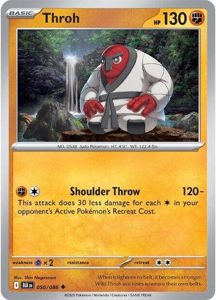 Image for Throh (050/086) (SV: Black Bolt) - Pokemon