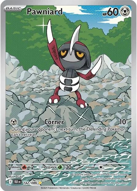 Image for Pawniard (142/086) (SV: Black Bolt) - Pokemon
