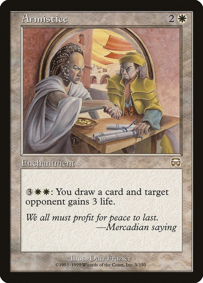 Image for Armistice (3) (Mercadian Masques) - Magic: The Gathering