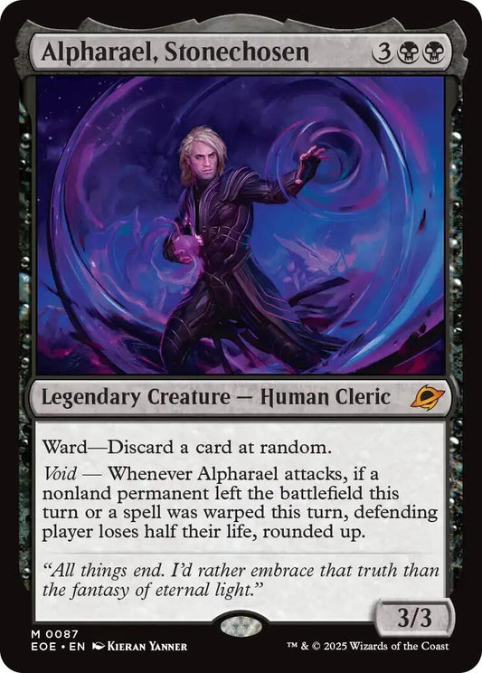 Image for Alpharael, Stonechosen (87) (Edge of Eternities) - Magic: The Gathering