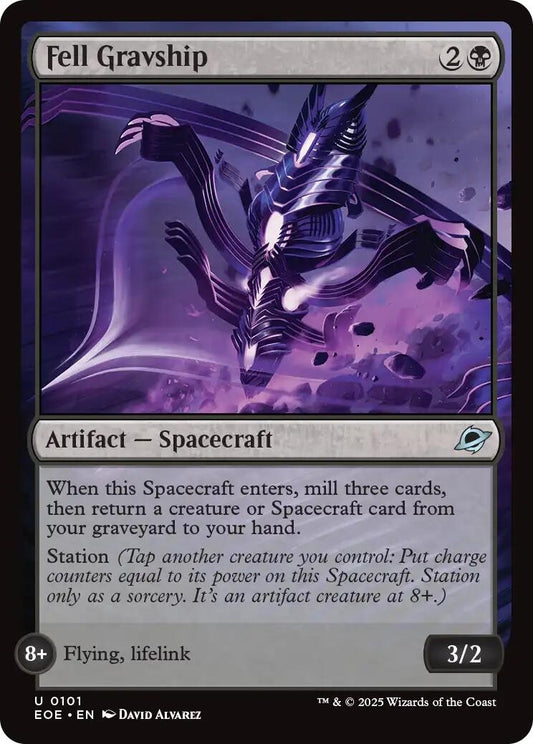 Image for Fell Gravship (101) (Edge of Eternities) - Magic: The Gathering