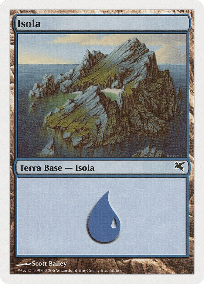 Image for Island (Italian) - "Isola" (H60) (H60) (Magic Encyclopedia 2005 (Salvat/Hachette)) - Magic: The Gathering