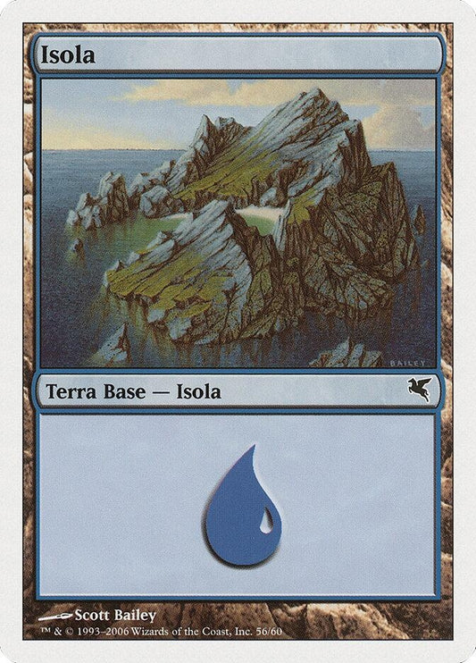 Image for Island (Italian) - "Isola" (H56) (H56) (Magic Encyclopedia 2005 (Salvat/Hachette)) - Magic: The Gathering