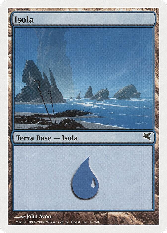 Image for Island (Italian) - "Isola" (H47) (H47) (Magic Encyclopedia 2005 (Salvat/Hachette)) - Magic: The Gathering