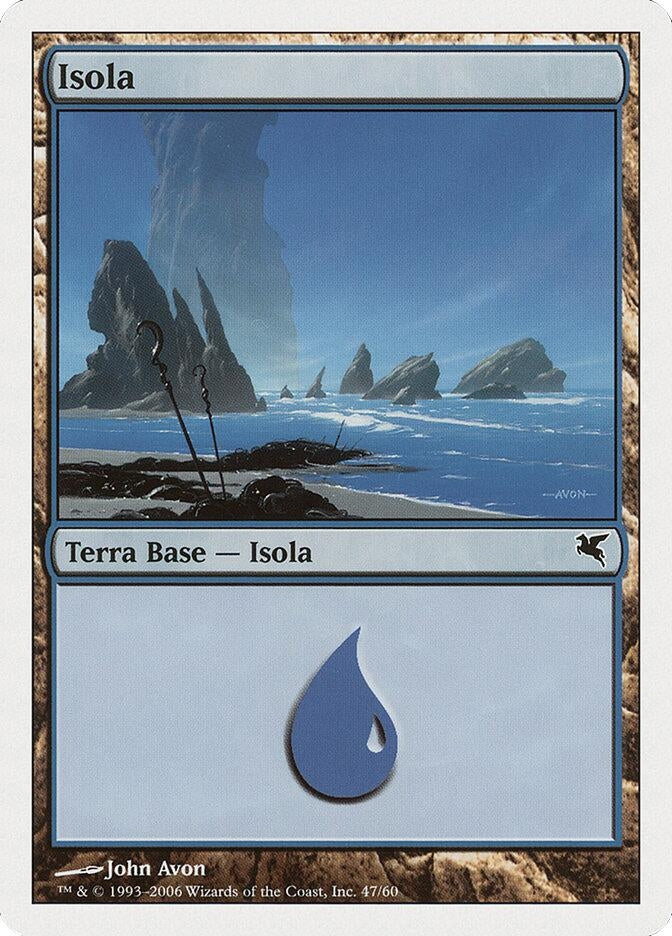 Image for Island (Italian) - "Isola" (G47) (G47) (Magic Encyclopedia 2005 (Salvat/Hachette)) - Magic: The Gathering